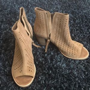 TOMS Open Toe Bootie - BRAND NEW